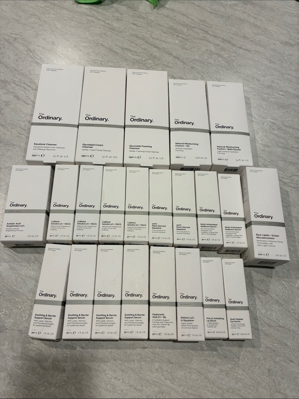 The Ordinary Assorted White Minimalist Skincare Set